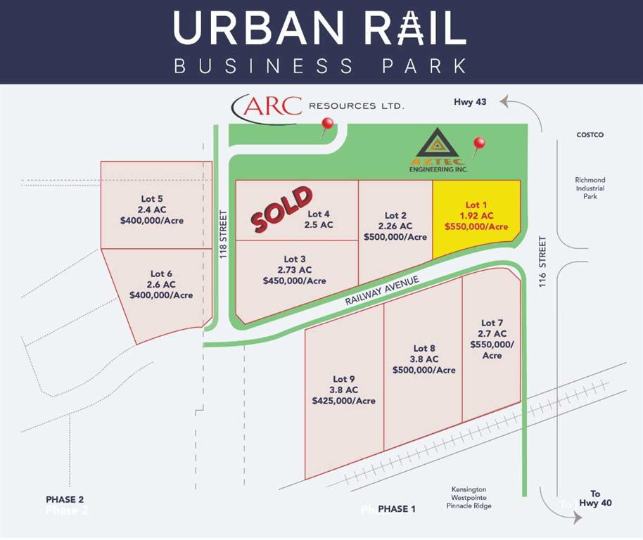 Picture of Lot 1, 11602 Railway Avenue , Grande Prairie Real Estate Listing