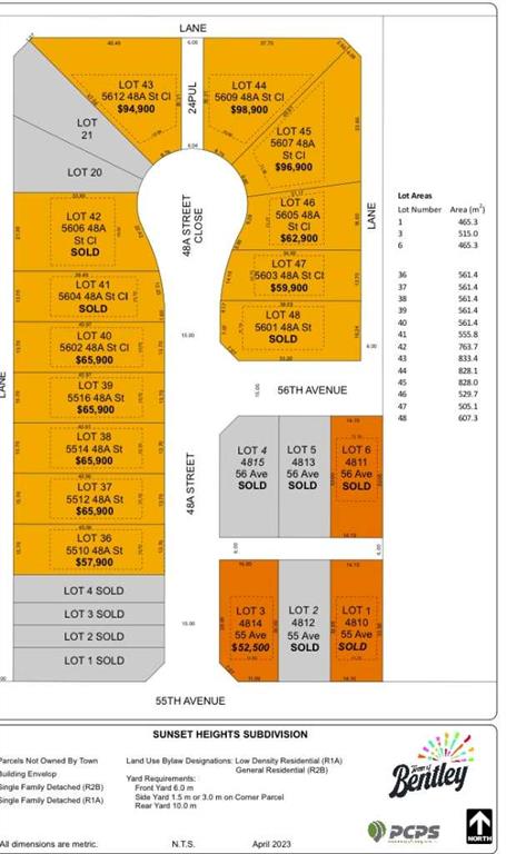 Picture of Lot 45, 5607 48A StreetClose , Bentley Real Estate Listing