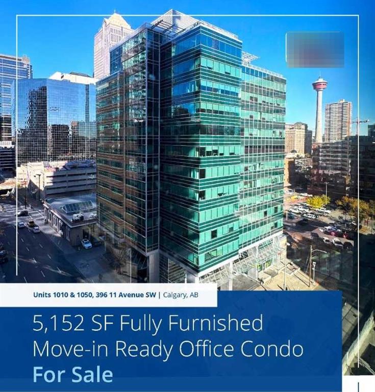 Picture of 1010 & 1050, 396 11 Avenue SW, Calgary Real Estate Listing