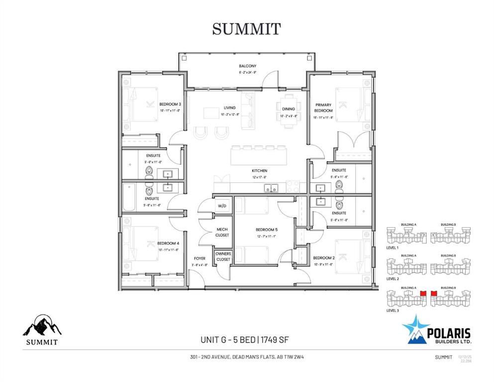 Picture of 1326, 301 2nd Avenue , Dead Man\'s Flats Real Estate Listing