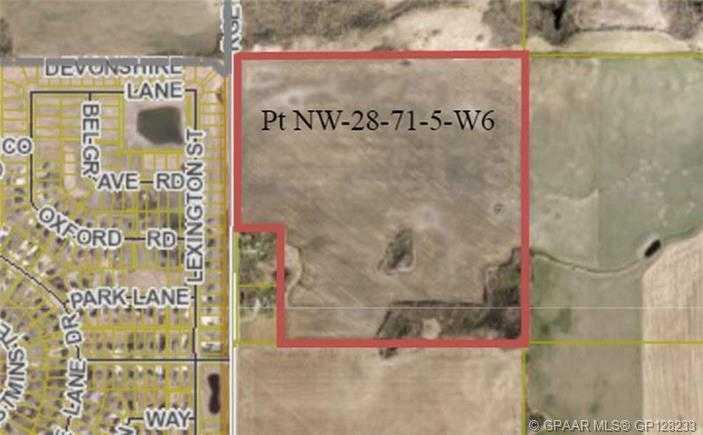 Picture of Pt. of NW-28-71-5-W6  , Rural Grande Prairie No. 1, County of Real Estate Listing