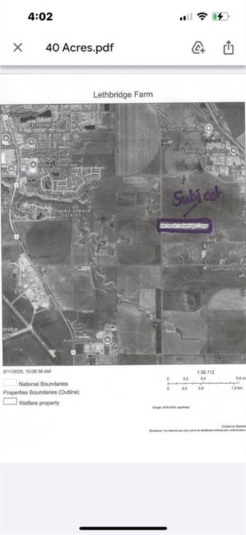 Picture of 82033 Rge Rd 212  , Rural Lethbridge County Real Estate Listing