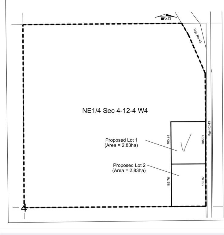 Picture of Blk 1 Lot 1 Range Road 43  , Rural Cypress County Real Estate Listing