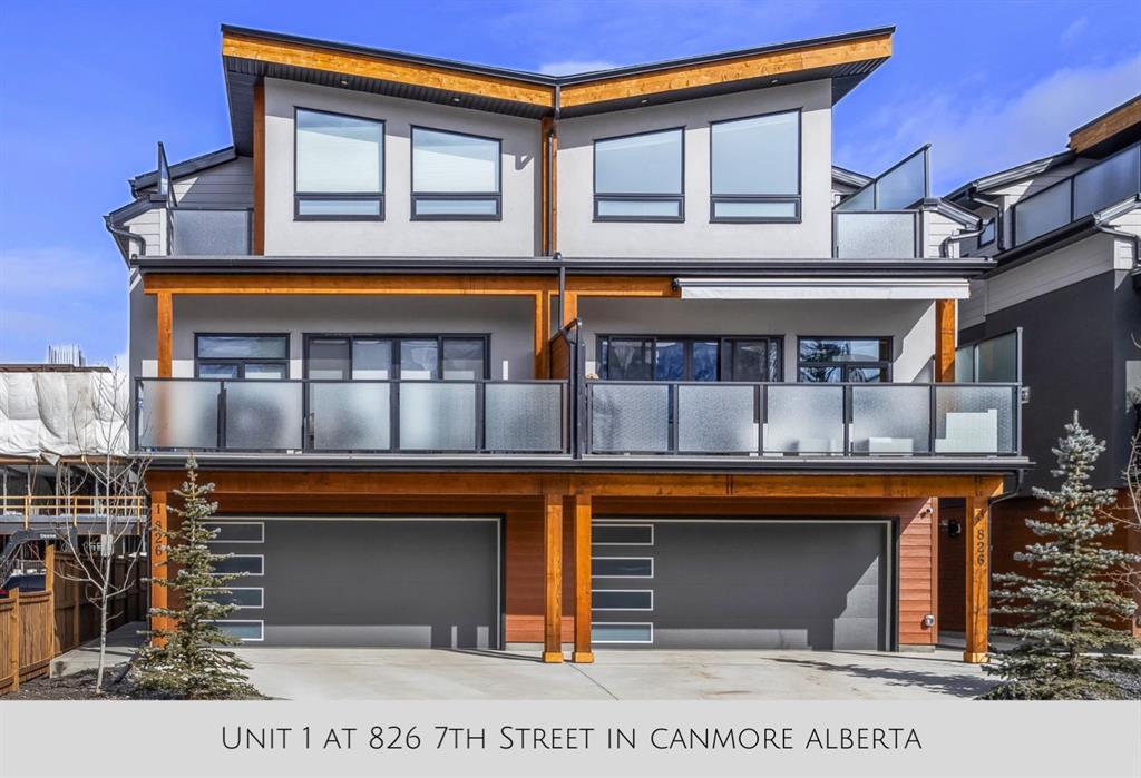 Picture of 1, 826 7th Street , Canmore Real Estate Listing