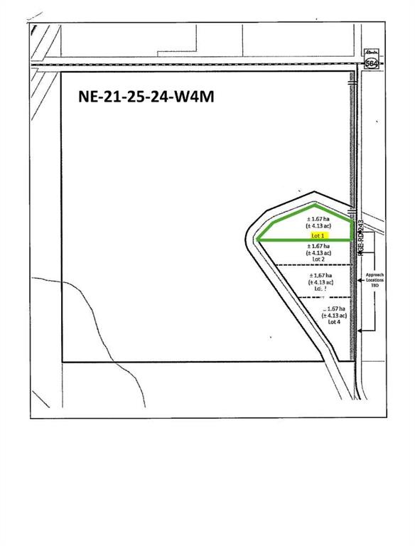 Picture of Lot 1 Range Road 243 & Hwy 564  , Rural Wheatland County Real Estate Listing