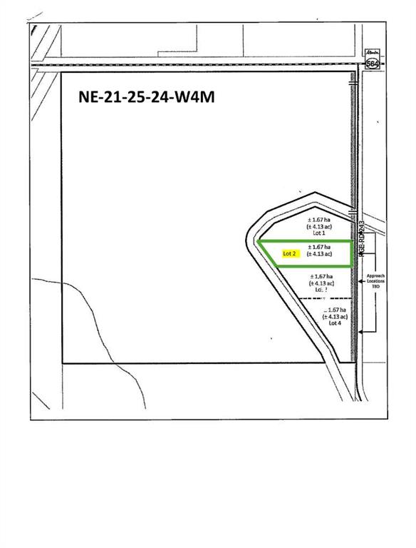 Picture of Lot 2 Range Road 243 & Hwy 564  , Rural Wheatland County Real Estate Listing