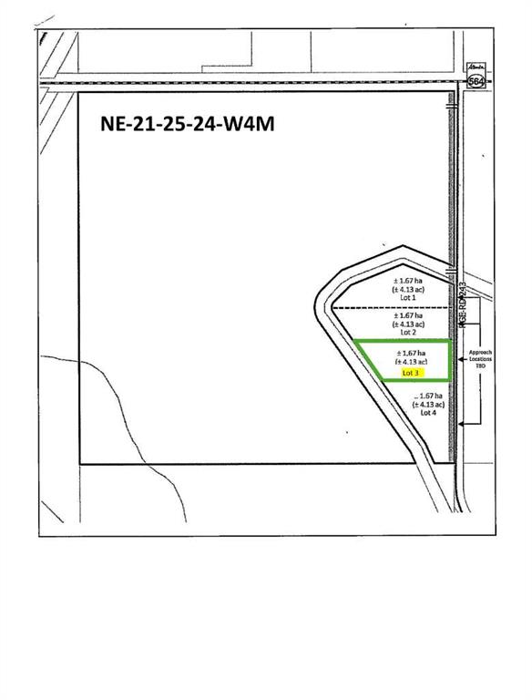 Picture of Lot 3 Range Road 243 & Hwy 564  , Rural Wheatland County Real Estate Listing