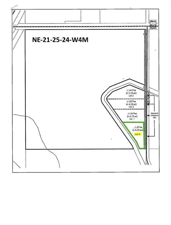 Picture of Lot 4 Range Road 243 & Hwy 564  , Rural Wheatland County Real Estate Listing