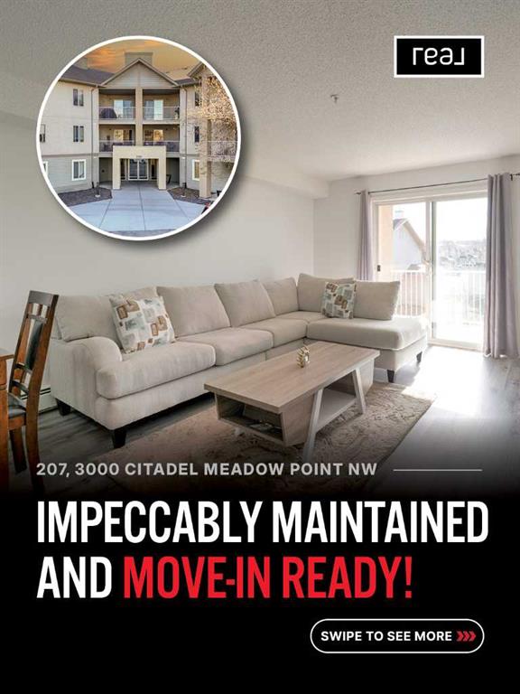 Picture of 207, 3000 Citadel Meadow Point NW, Calgary Real Estate Listing