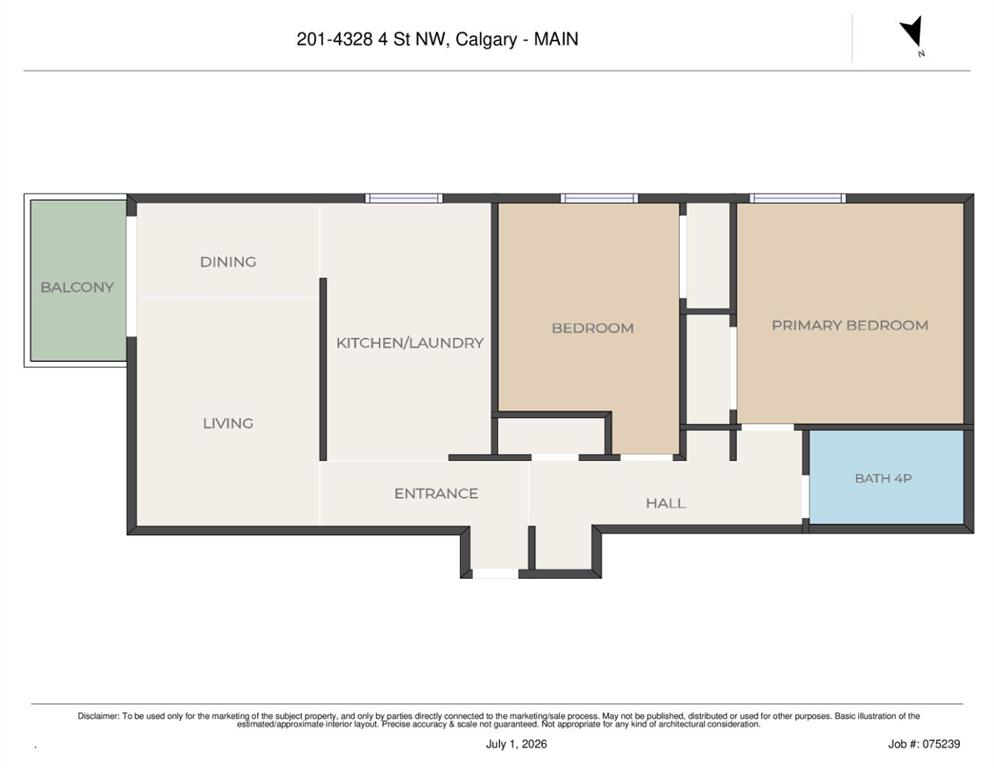 Picture of 201, 4328 4 Street NW, Calgary Real Estate Listing