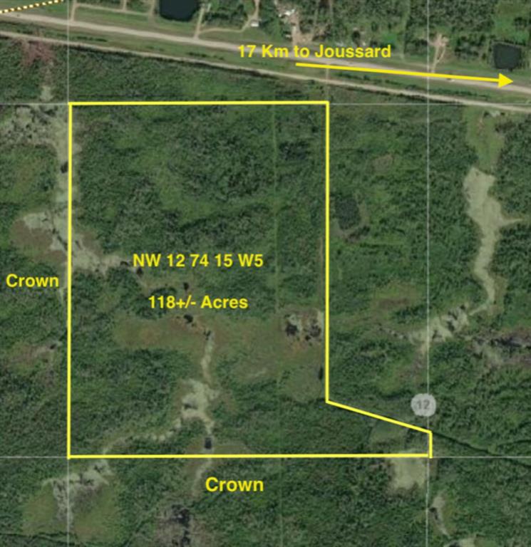 Picture of RR NW 12  74 15 W5 RR  , Joussard Real Estate Listing