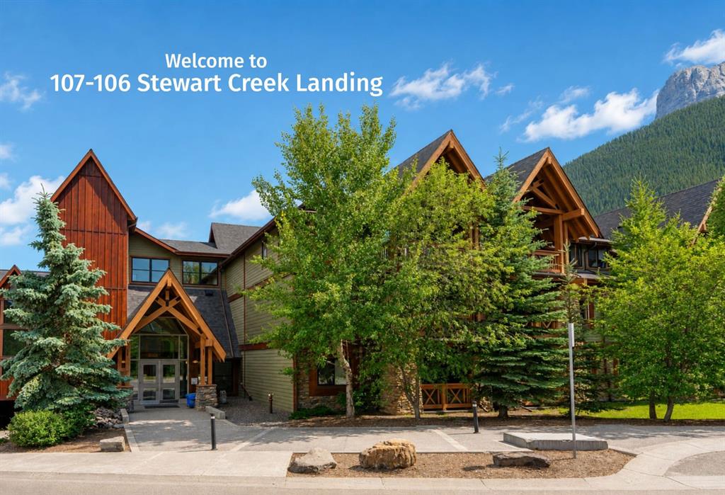 Picture of 107, 106 Stewart Creek Landing , Canmore Real Estate Listing