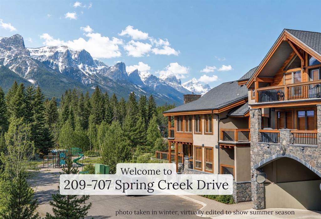 Picture of 209, 707 Spring Creek Drive , Canmore Real Estate Listing