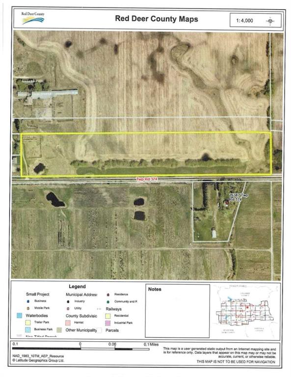 Picture of TWP Road 374  , Rural Red Deer County Real Estate Listing