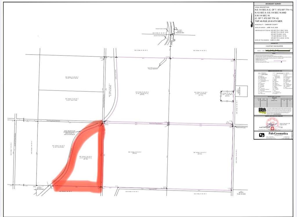 Picture of Range Road 203  , Rural Camrose County Real Estate Listing