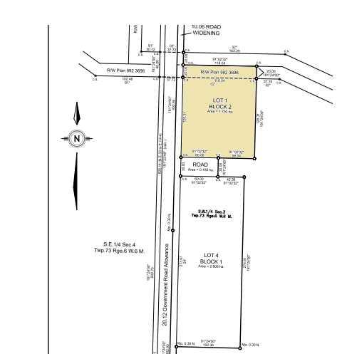 Picture of pt: SW-3-73-6-W6 RGE RD 63  , Clairmont Real Estate Listing