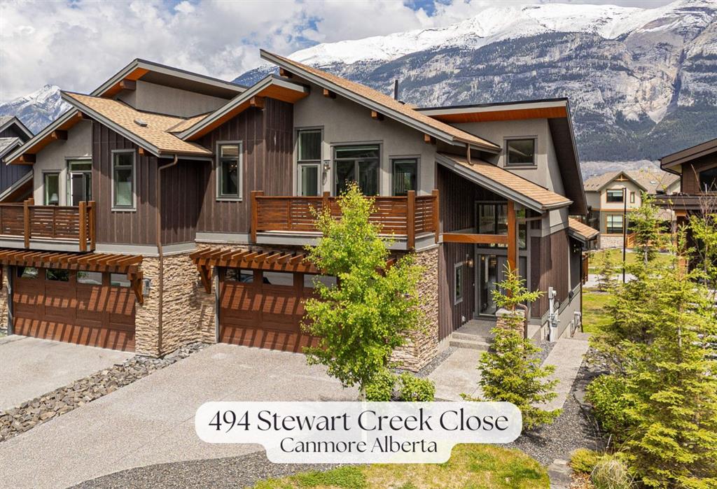 Picture of 494 Stewart Creek Close , Canmore Real Estate Listing