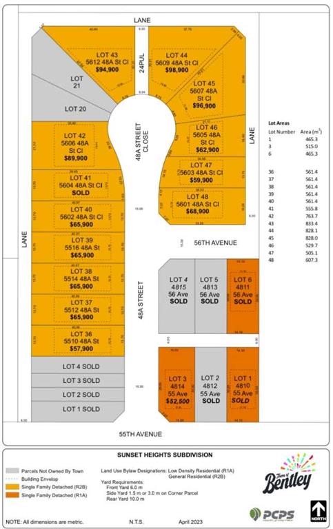 Picture of Lot 46, 5605 48A StreetClose , Bentley Real Estate Listing