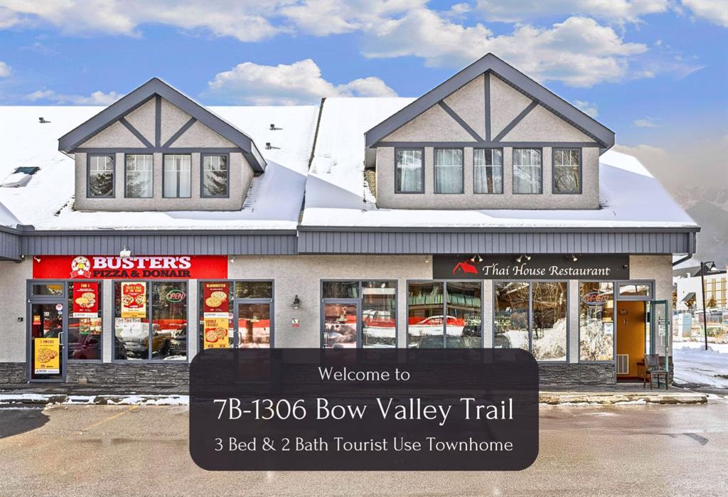 Picture of 7B, 1306 Bow Valley Trail , Canmore Real Estate Listing