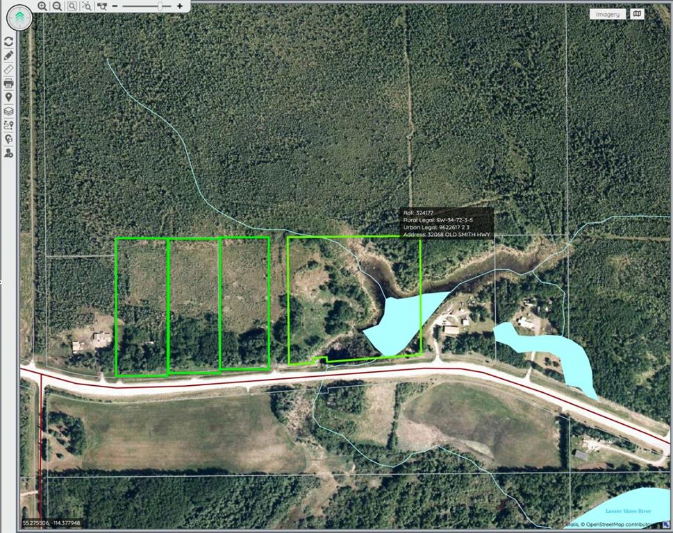 Picture of 32068 Old Smith Highway  , Rural Lesser Slave River No. 124, M.D. of Real Estate Listing